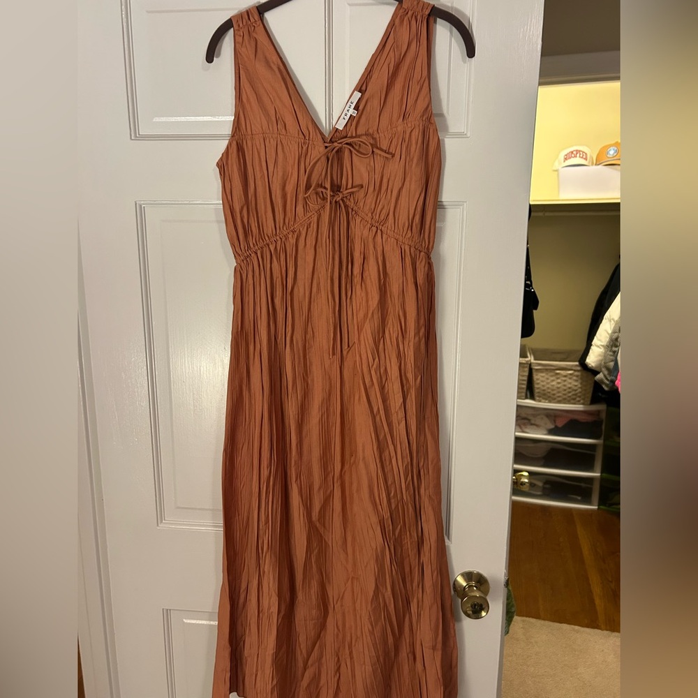 FRAME crinkle dress